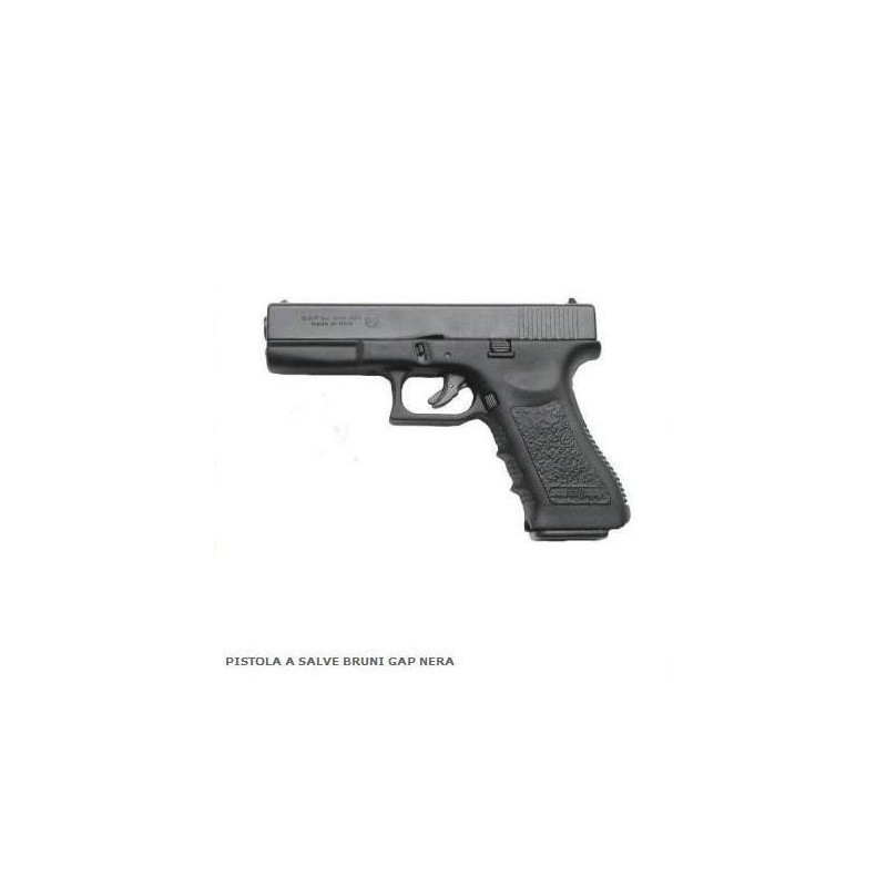 PISTOLA A SALVE BRUNI GAP NERA